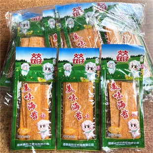 麻辣片 怀旧零食 16克 30包 调味面制品 10包 双仔美味海苔味辣条