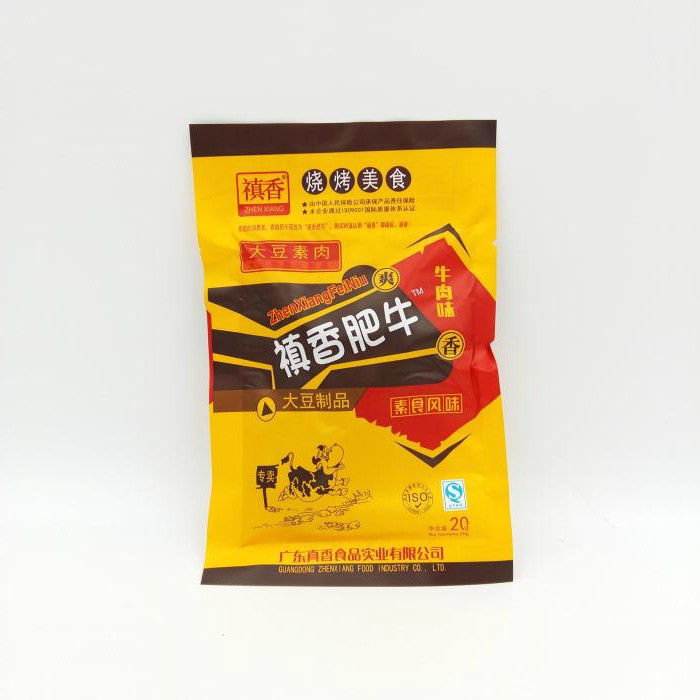禛香肥牛味18g*30包大豆素食辣条素肥牛素肉零食 怀旧零食品