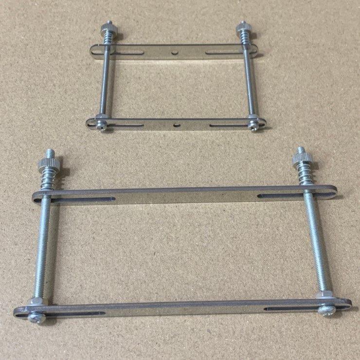 水冷头扣具卡具不锈钢卡夹子显卡水冷板夹子制冷片散热器压条夹具