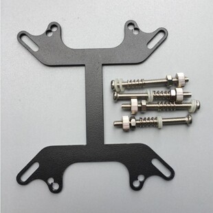 水冷头扣具电脑intel AMD4 e5 CPU通用支架夹具一体水冷头卡压具