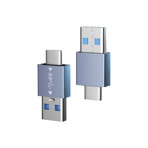 type-c手机转接头 C公转A母立体弯头 适用于usb-c充电传输数据OTG