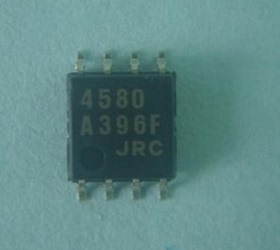 NJM4580M (TE1) JRC4580 双运放无噪音频功放IC芯片 贴片SOP-8