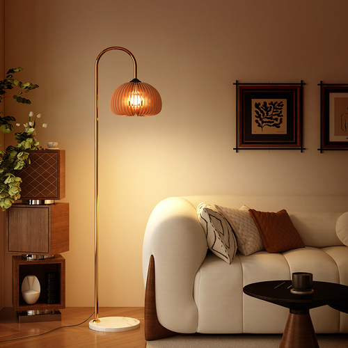法式中古风落地灯客厅卧室氛围灯