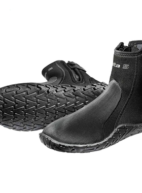 Scubapro Delta 潜水鞋深潜靴子高帮厚底水域救援防刺水肺装备5mm