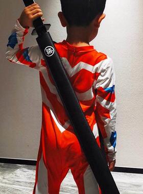 刺客伍六七魔刀夜光正版儿童一米大号磨刀千仞的刀塑料PU软胶千刃