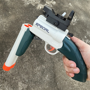 手动上膛二连发双管S686软弹枪发射器儿童游戏对战男孩玩具枪礼物