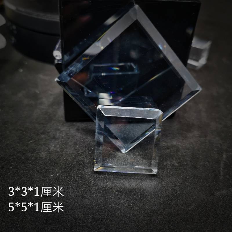 水晶方块玻璃座矿物标本展示底座大摆件也能用以南的小巷矿物周边 饰品/流行首饰/时尚饰品新 摆件 原图主图