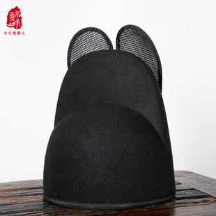 夏小承儿童翼善冠男童汉服帽子宝宝周岁礼服乌纱帽明飞鱼服锦衣卫