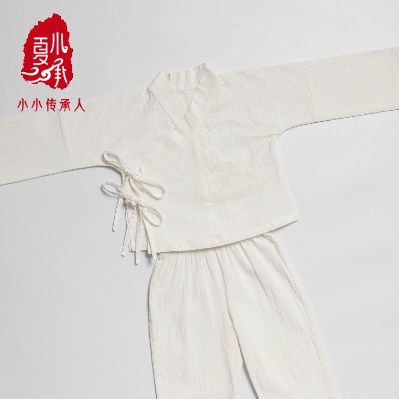儿童汉服里衣男童古装内搭女童中衣中裤古风童装宝宝夏季套装薄款,童装/婴儿装/亲子装,唐装,淘宝优惠券,粉丝福利购,淘宝优惠卷