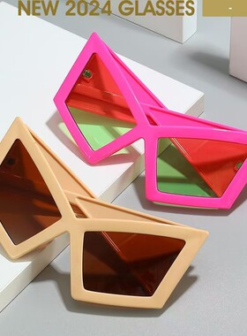 新款欧美朋克大框太阳镜