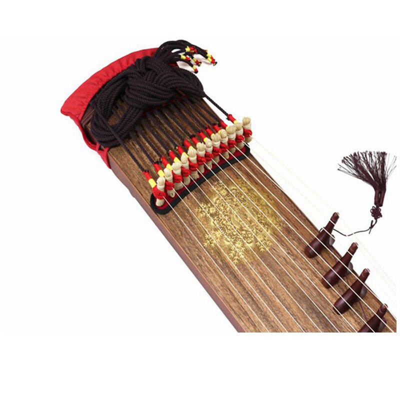 韩国产十二弦伽倻琴描金 朝鲜筝 朝鲜伽倻琴 韩国进口伽倻琴