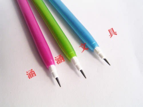 百能子弹头笔 百能下蛋笔 免削 子弹头笔 三支装免削笔 11节/支