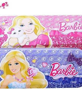 BARBIE公主密码创意多层笔盒
