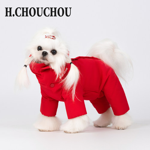 HCHOUCHOU狗狗衣服羽绒服秋冬季