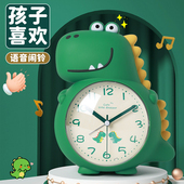 2025新款 恐龙闹钟儿童男孩小学生专用懒虫起床神器女孩卡通时钟表