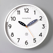 客厅挂钟2026新款 简约现代大气家用静音卧室免打孔时钟表挂墙高级