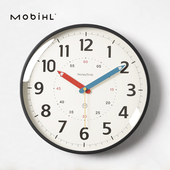 2025新款 挂表卧室简约挂钟客厅免打孔钉挂墙儿童房教室静音时钟表