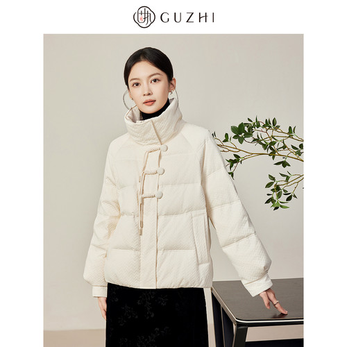 固执新中式短款鸭绒羽绒服外套