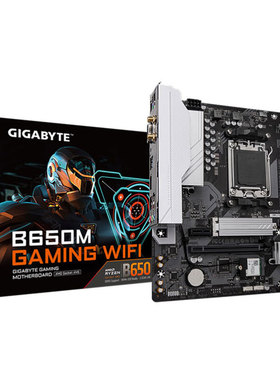 技嘉B650M GAMING WIFI D5主板支持AMD CPU AM5 7950X3D/7800X3D