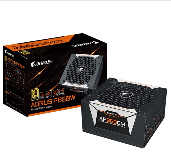 技嘉aorus ap850gm额定850w ap750w额定750w电源台式机全模组电源