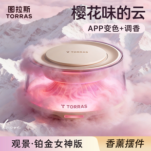 【官方正品】图拉斯观景车载香薰女高级感车用淡香持久留香汽车用