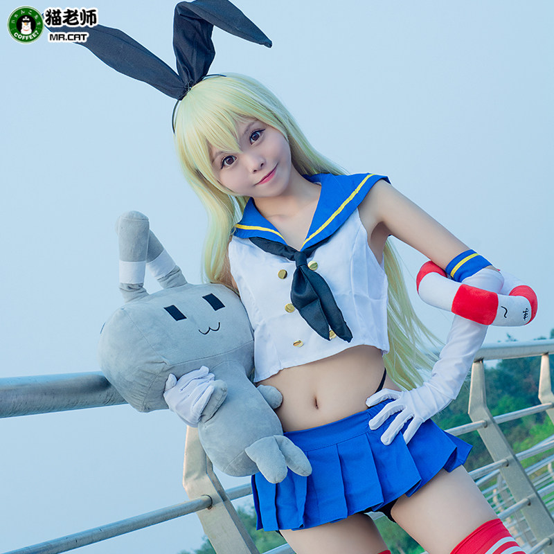 猫老师岛风全套舰队cosplay女装