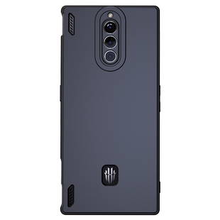 适用于红魔8Pro手机壳8Pro+努比亚NX729J保护套nubia软壳外壳8por气囊8pr0直边8p防摔新款黑色男纯色简约