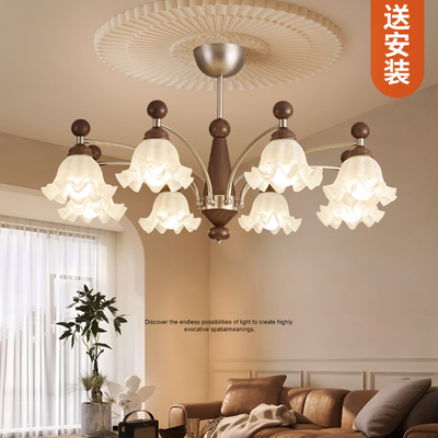 万鑫法式轻奢铃兰花吊灯