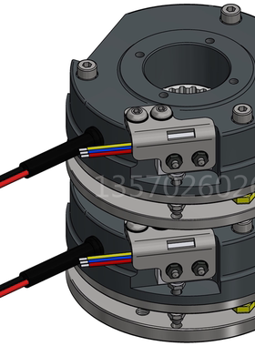EMCOLENZE双弹力制动器刹车抱闸加倍双倍扭力装置14.458BFK458
