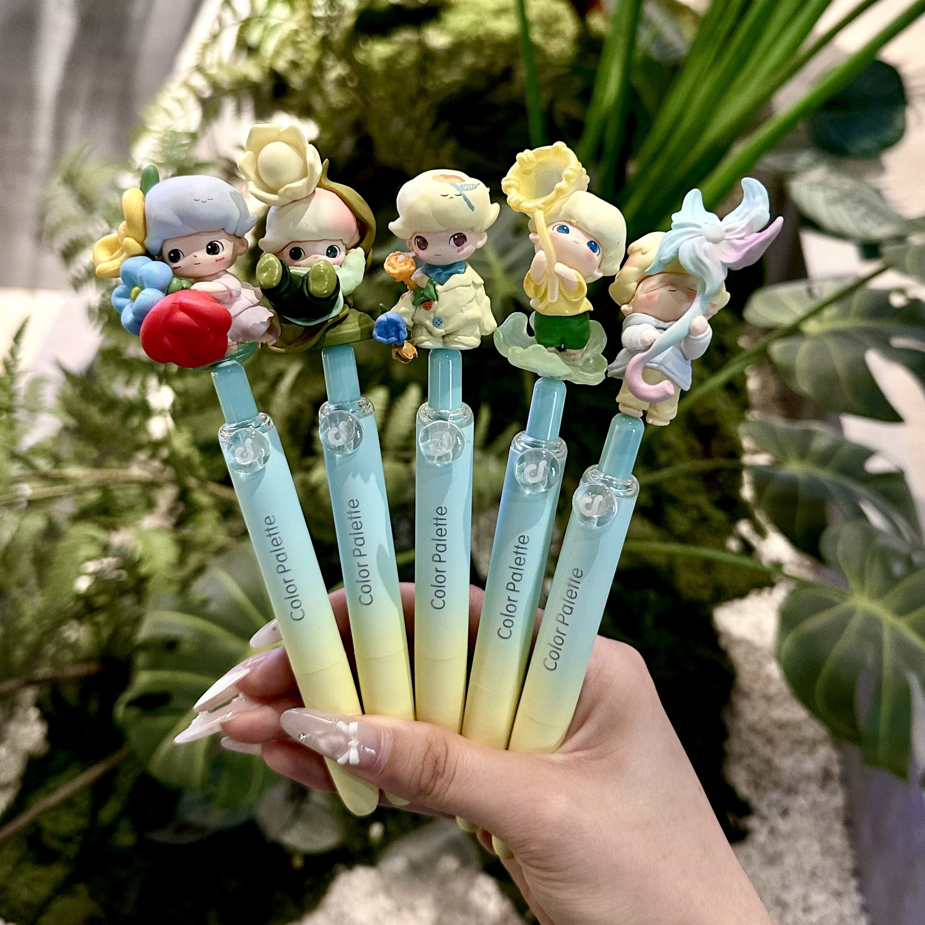 DIY高颜值萌粒笔DIMOO潮中性笔