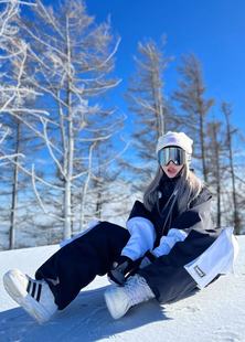 零下二度TWOC 2324雪季新款单板双板滑雪服套装户外滑雪上衣裤子