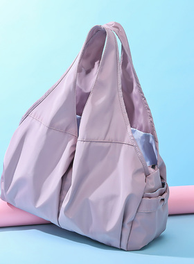 新款女包包牛津布小挎包瑜伽包单肩包健身包旅行包干湿分离手提包