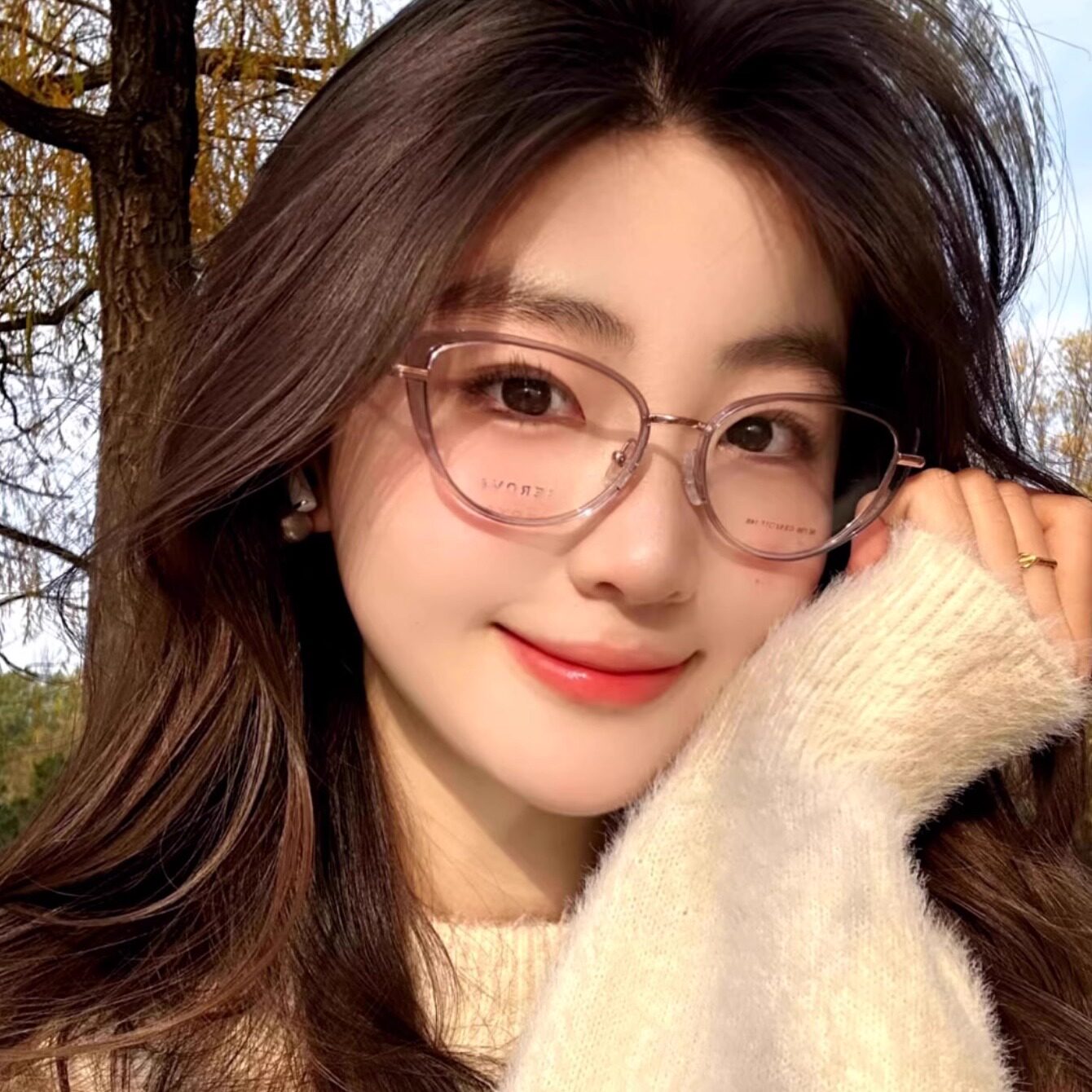 白鹿同款施洛华SC736猫眼眼镜框架TR时尚小红书多色可配近视