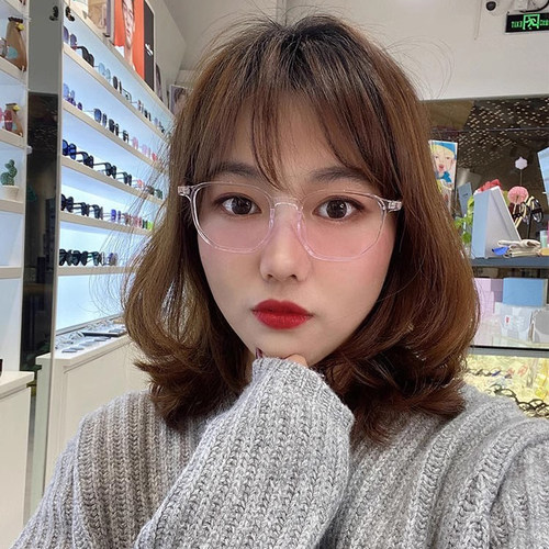Latemon浪特梦眼镜框女近视小框