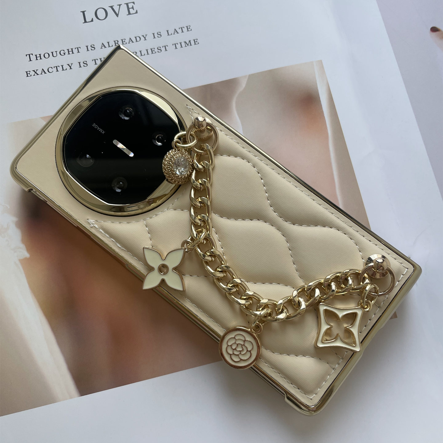 vivoxfold5手机壳手提斜挎挂绳