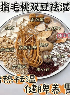 五指毛桃双豆祛湿汤清热祛湿健脾养胃痰多湿气重困无力齿痕炖猪骨