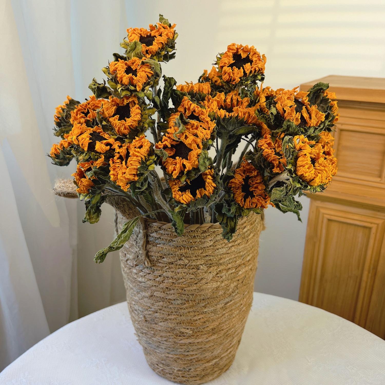 真花干花装饰品送人礼物