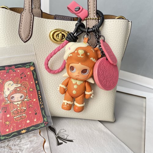 潮玩高端diy包包挂件真皮Zsiga改装包包挂饰配饰手办明款