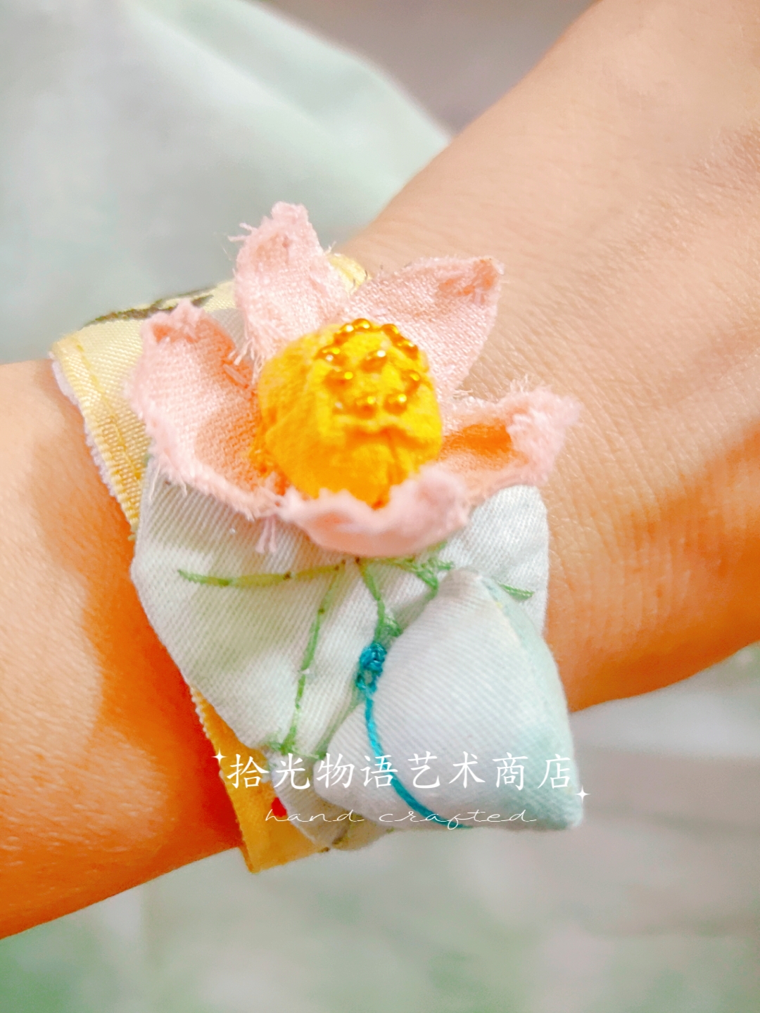 好运莲莲布艺手环香囊腕带图片仅供参考，直播间选款，拍下不退换