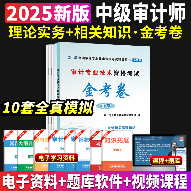 2025年中级审计师教材考试辅导