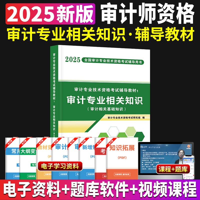 2025年新版审计师考试教材辅导