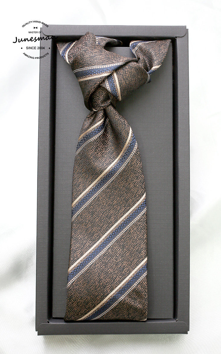 免手打定制款！六月男人 商务正装领带男士 雾霾卡其 礼盒装,服饰配件/皮带/帽子/围巾,领带,淘宝优惠券,粉丝福利购,淘宝优惠卷