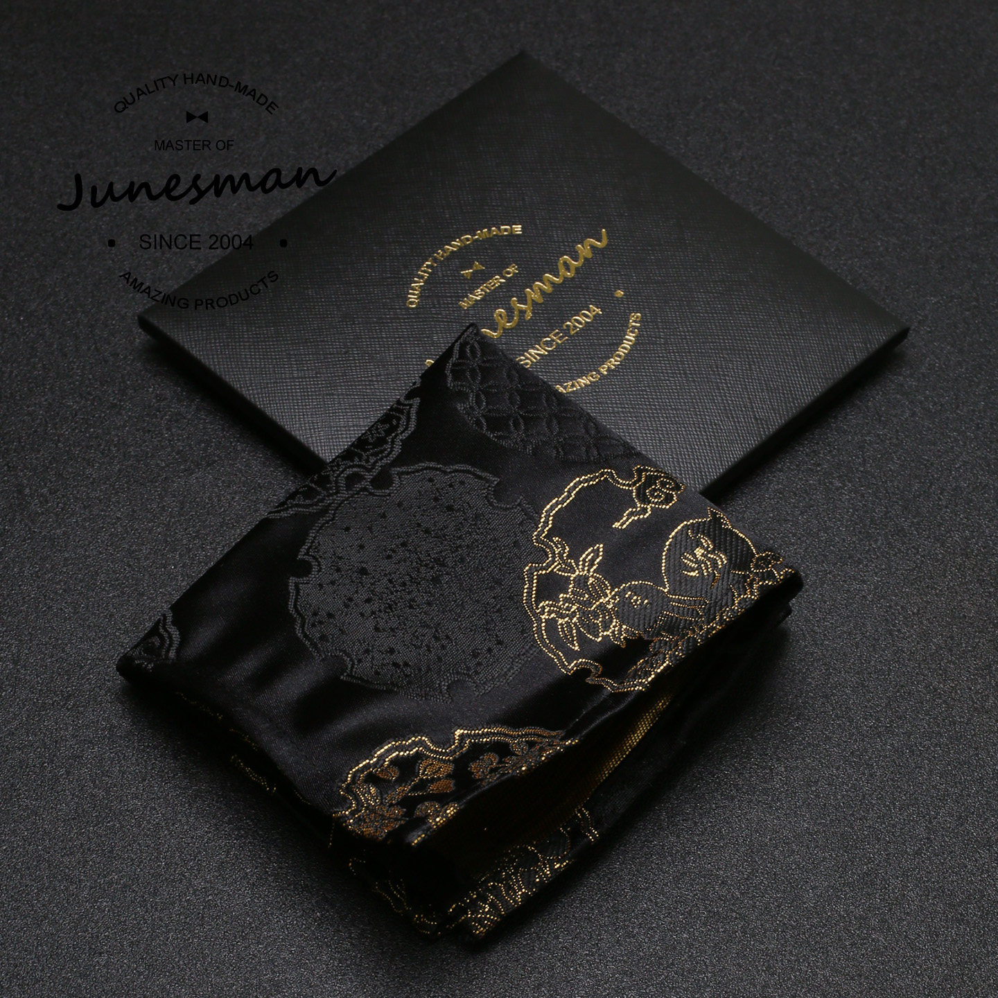 墨金！六月男人 手工制 西服胸口袋巾男士西装小方巾 礼盒,服饰配件/皮带/帽子/围巾,口袋巾,淘宝优惠券,粉丝福利购,淘宝优惠卷