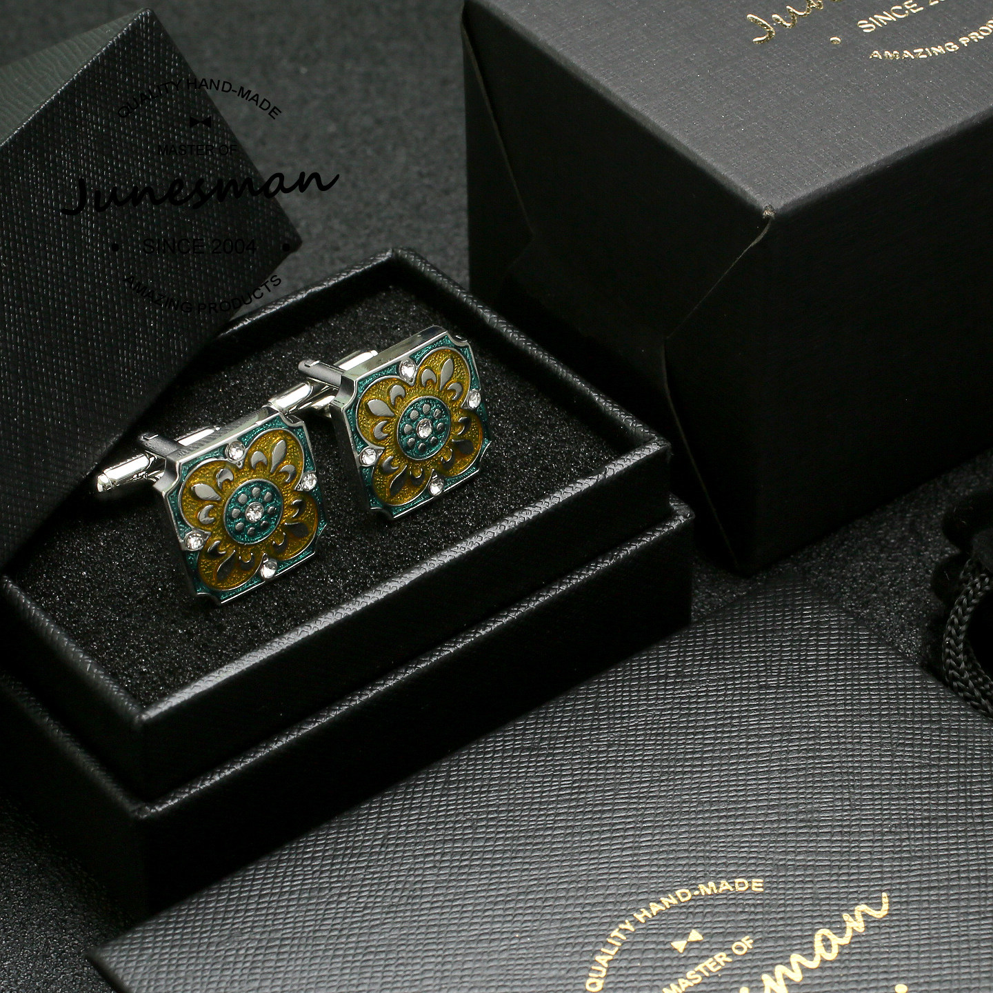 细釉珐琅彩！六月男人 商务法式袖扣男士袖钉衬衫袖口扣 禄,服饰配件/皮带/帽子/围巾,袖扣,淘宝优惠券,粉丝福利购,淘宝优惠卷