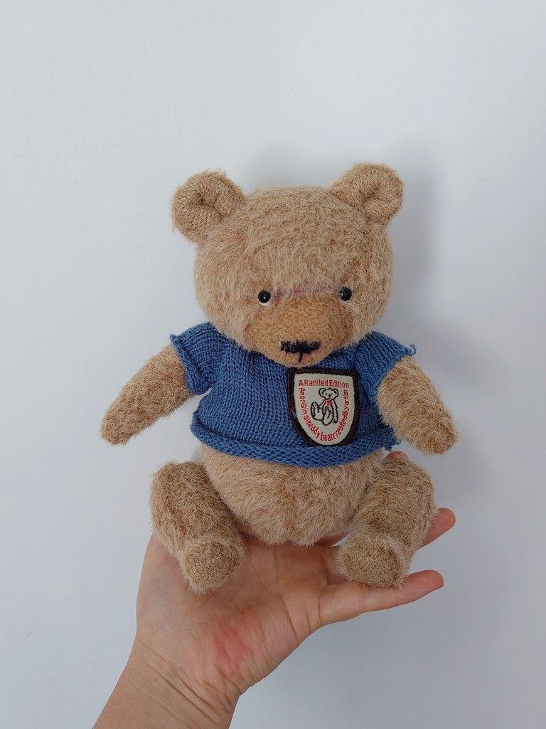 可爱小熊毛绒玩具,布娃娃电子图纸纸样 视频教程diy手工