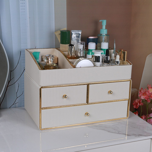 化妆品收纳盒高级感防尘大容量