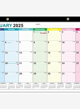 2024-2025 Agenda Planner Book Weekly Monthly Office Notebo