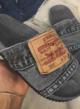 2021 New Flat Denim Sandals For Ladies Slippers Beach Shoes