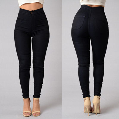 2022Fashion elastic jeans women leggings ladies jeans pants