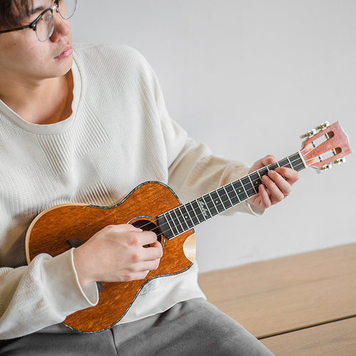 安德鲁儿童尤克里里23寸云杉单板女生初学者入门乐器011KC系